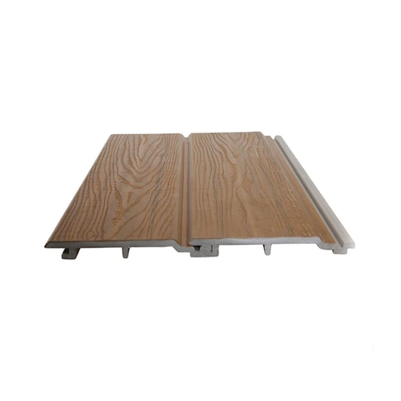Revestimiento Exterior de PVC para Pared con Coextrusión ASA y Acabado de Vetado de Madera