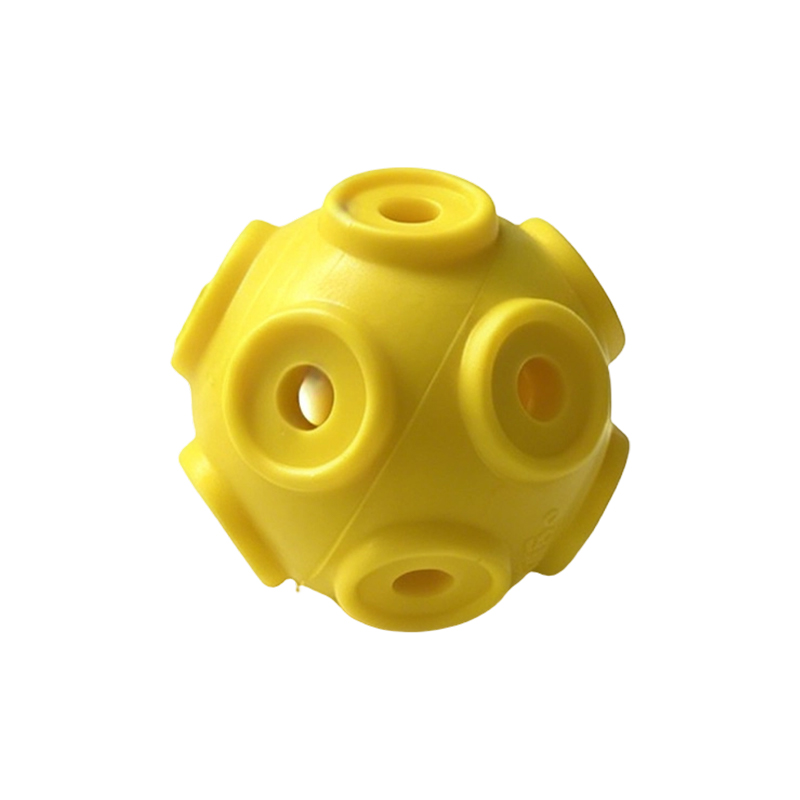 Pelota hinchable TPR de 12 hoyos